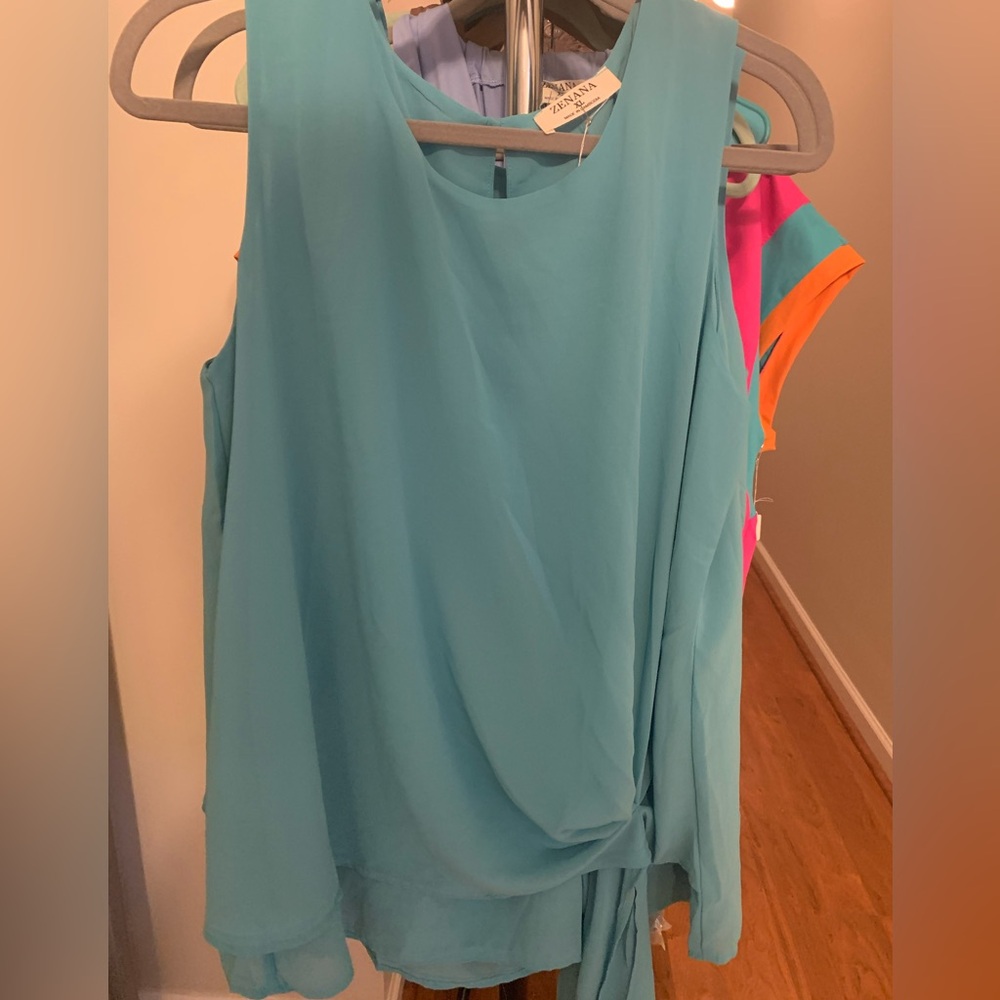Turquoise Tank
